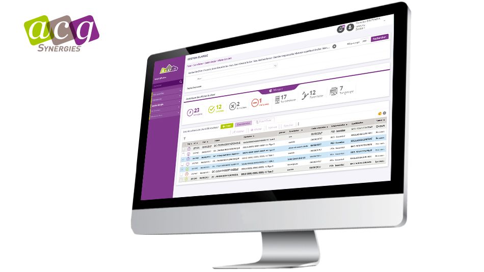 Réalisation ADAKA : ACG Synergies, ergonomie du logiciel